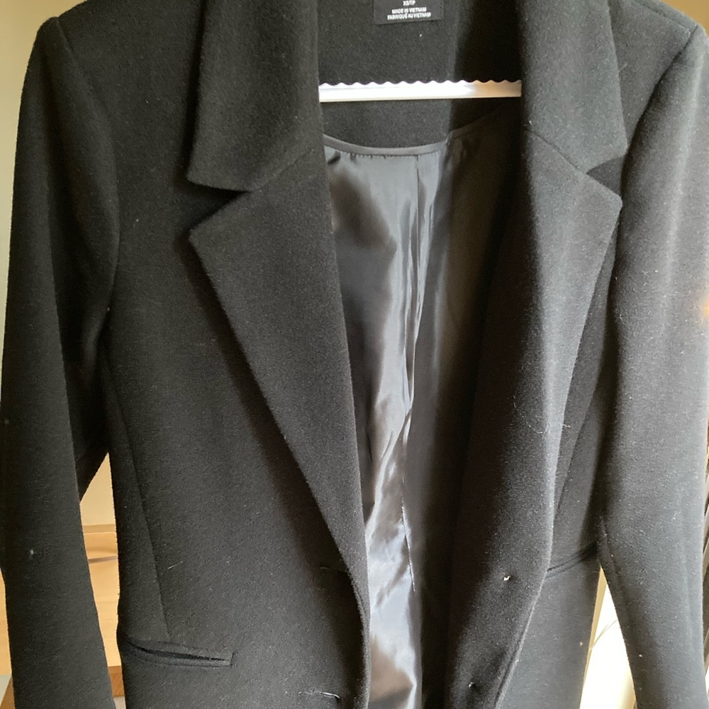 Ardene long black coat